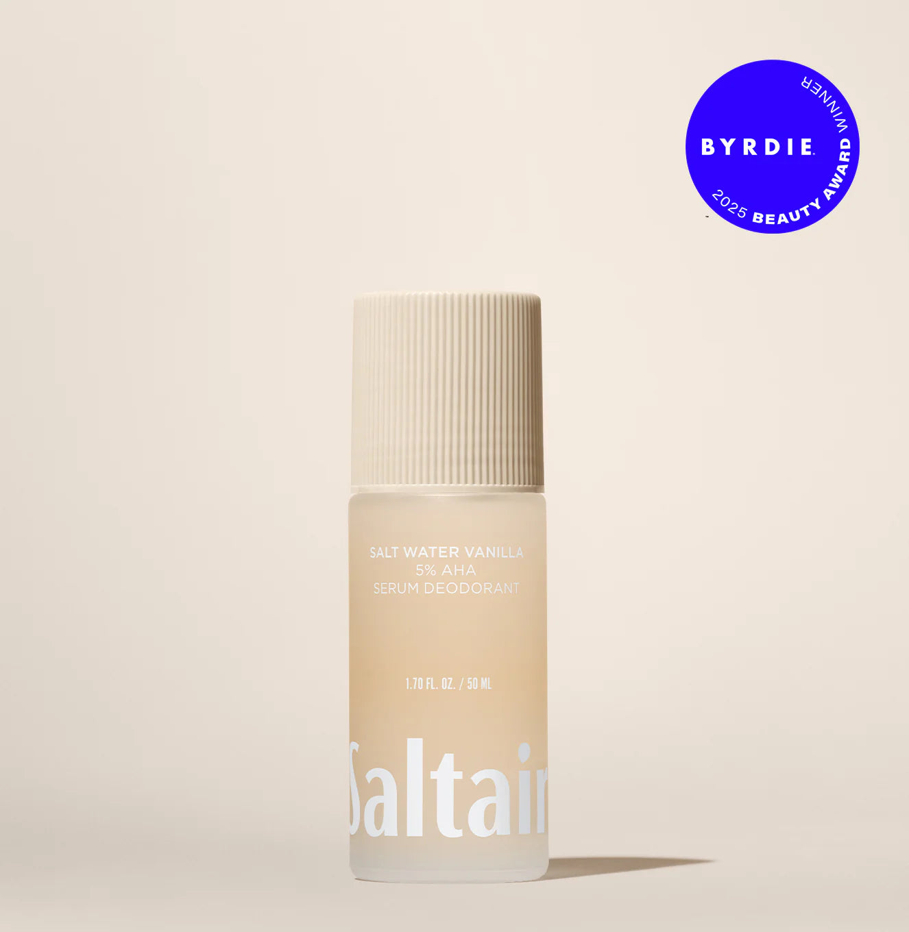 Saltair Salt Water Vanilla 5% AHA Serum Deodorant