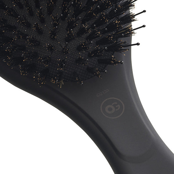 Olivia Garden Expert Care Oval Wild Boar Bristle Black