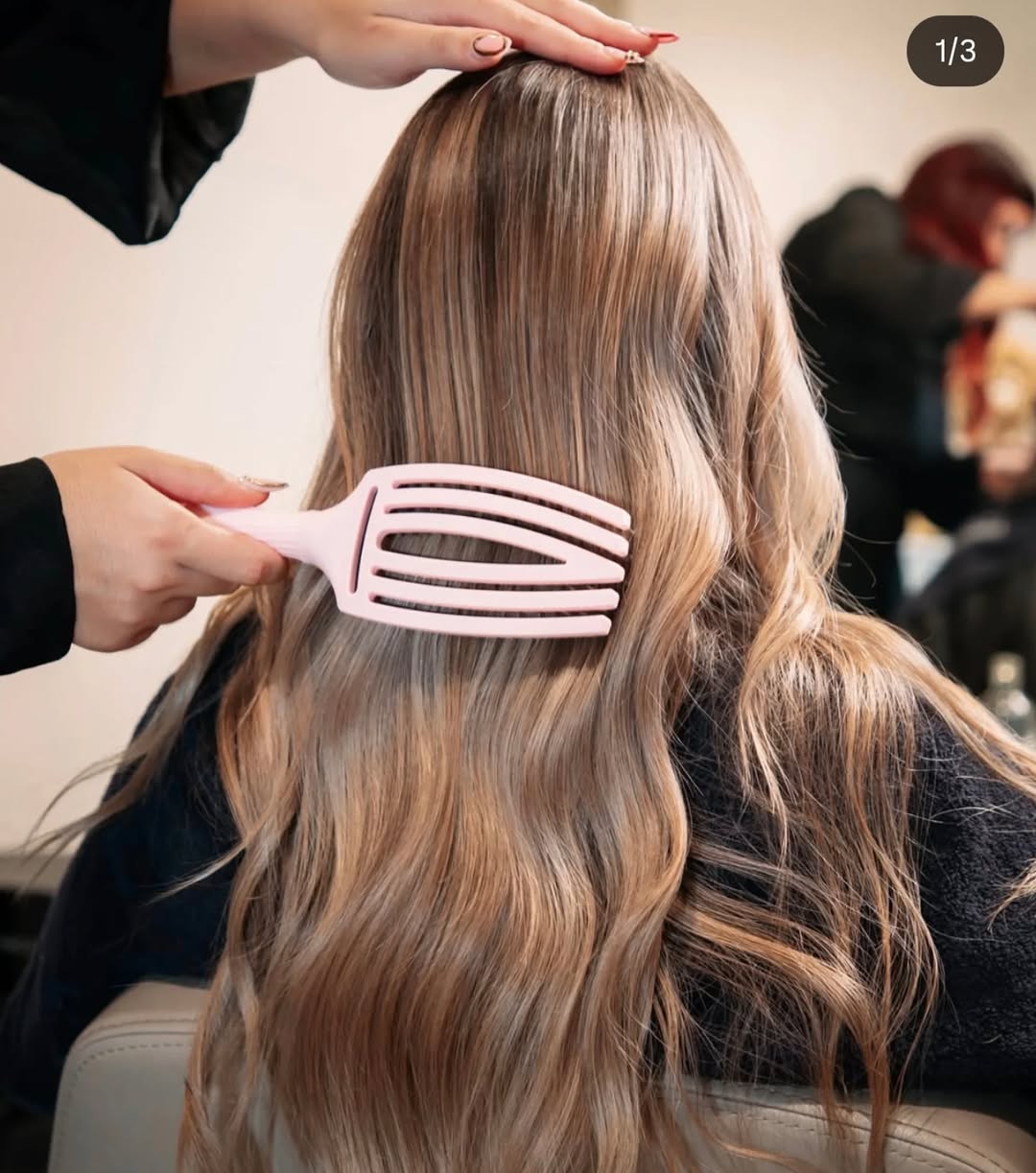 Olivia Garden Pastel Pink Blowout kit