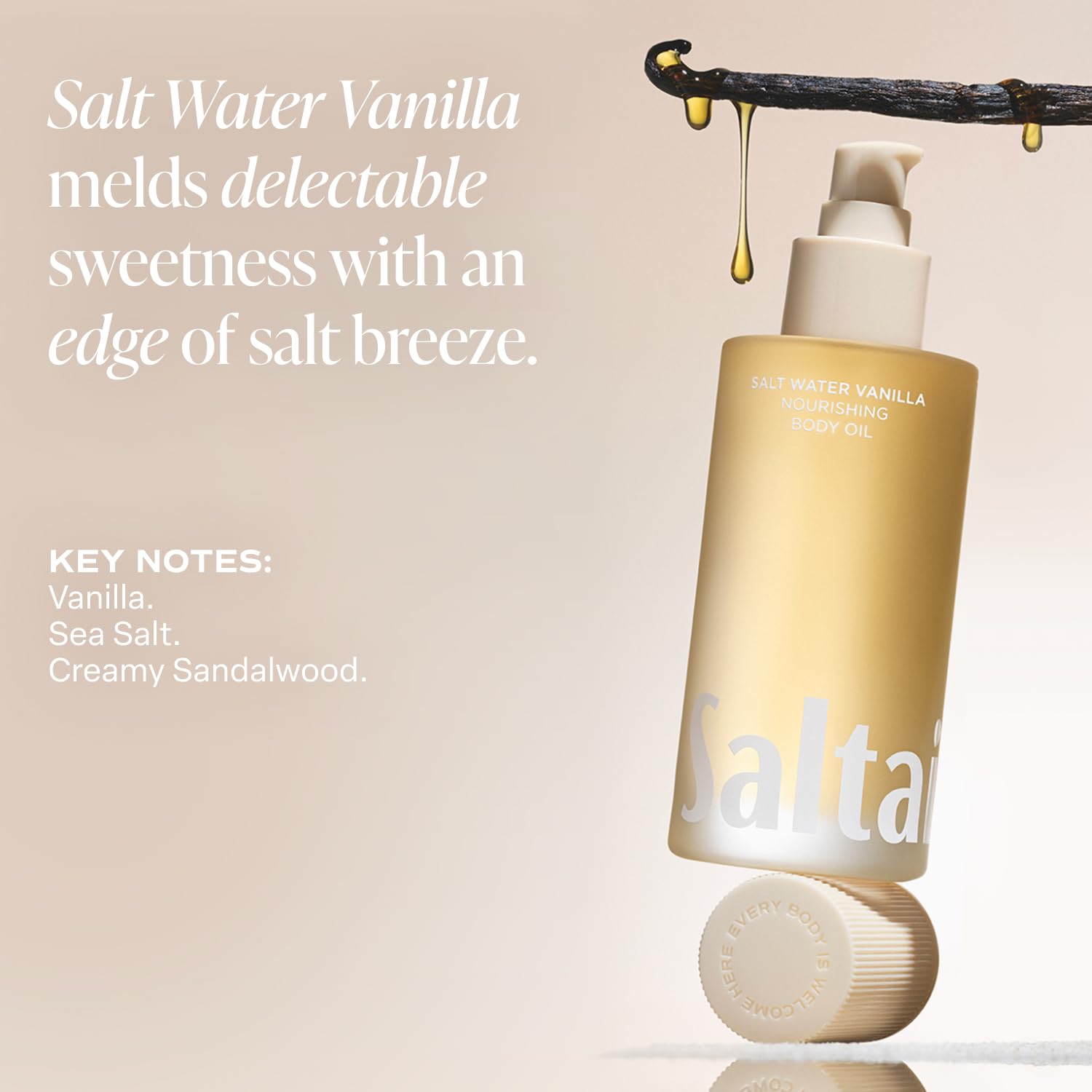 Saltair Salt Water Vanilla Nourishing Body Oil