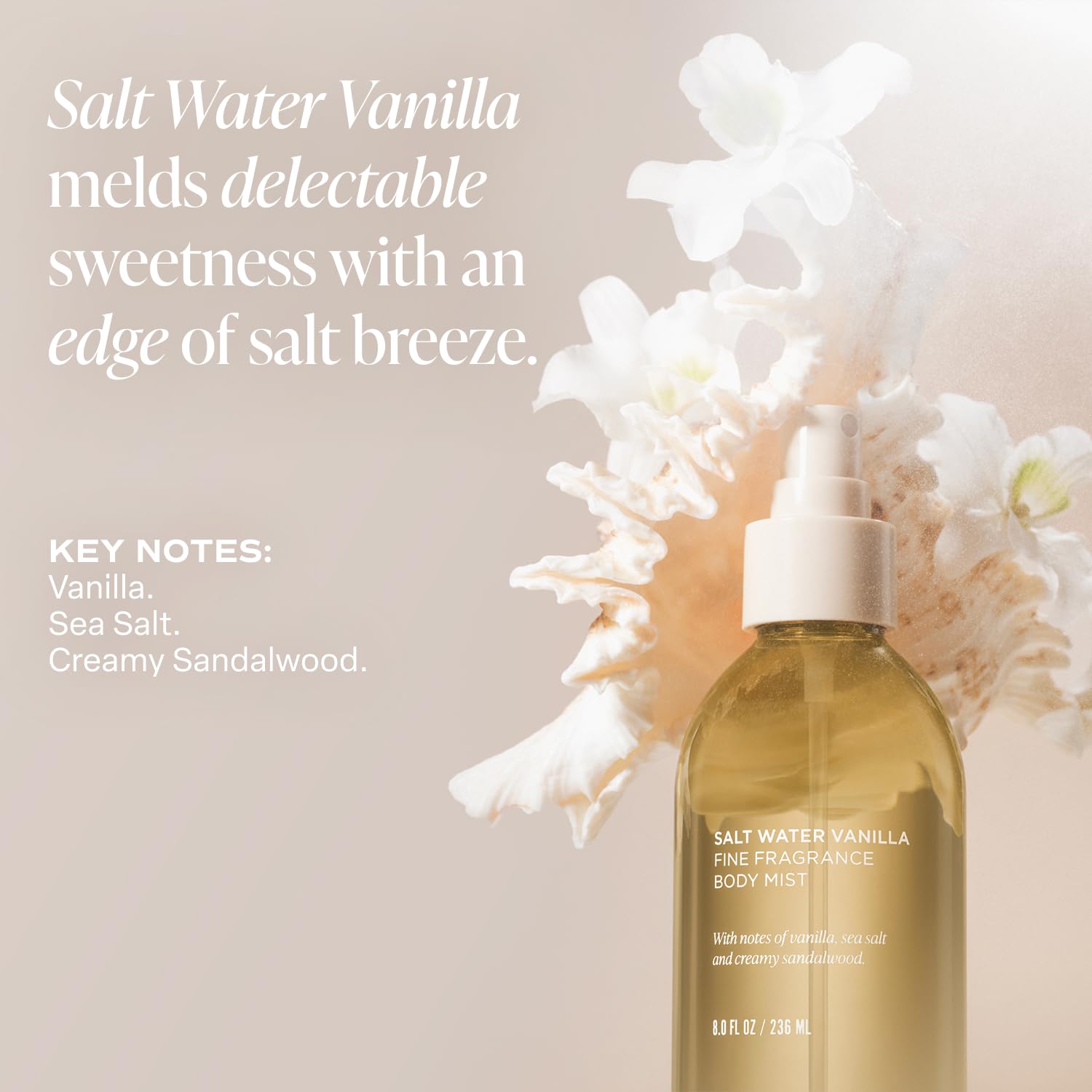 Saltair Salt Water Vanilla Body Mist