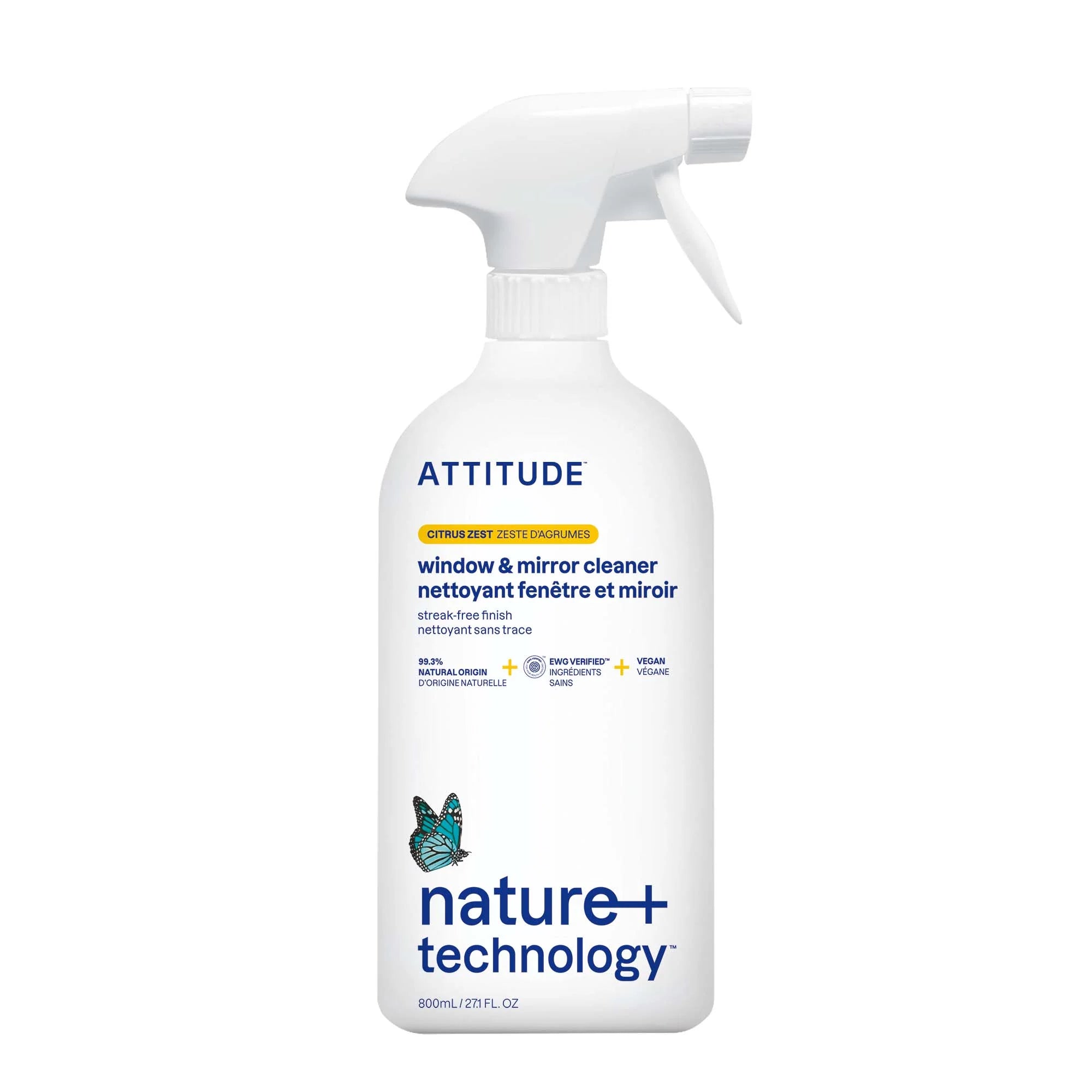 ATTITUDE Nature + Technology™ Window & Glass Cleaner