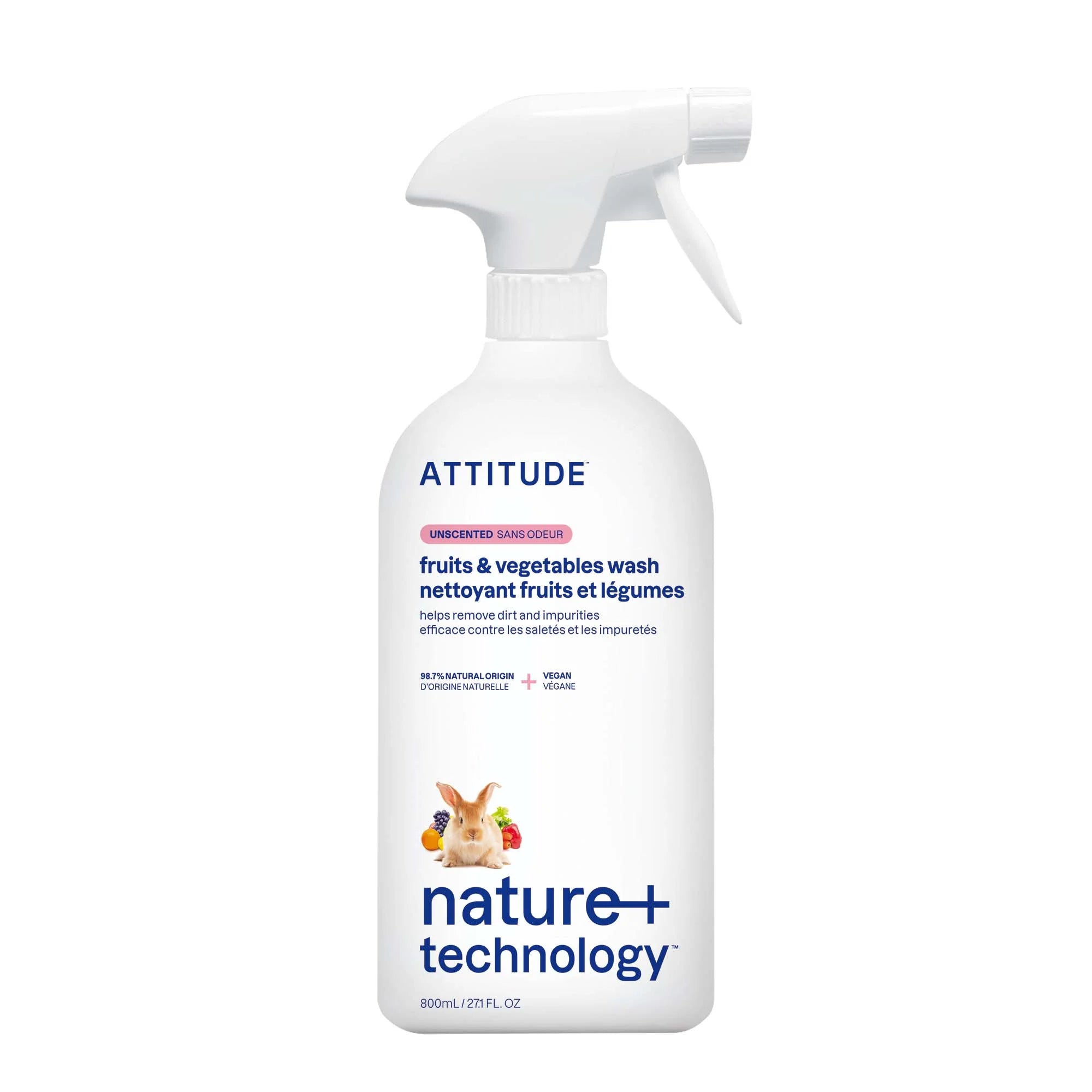ATTITUDE Nature + Technology™  Fruit & Vegetable Wash