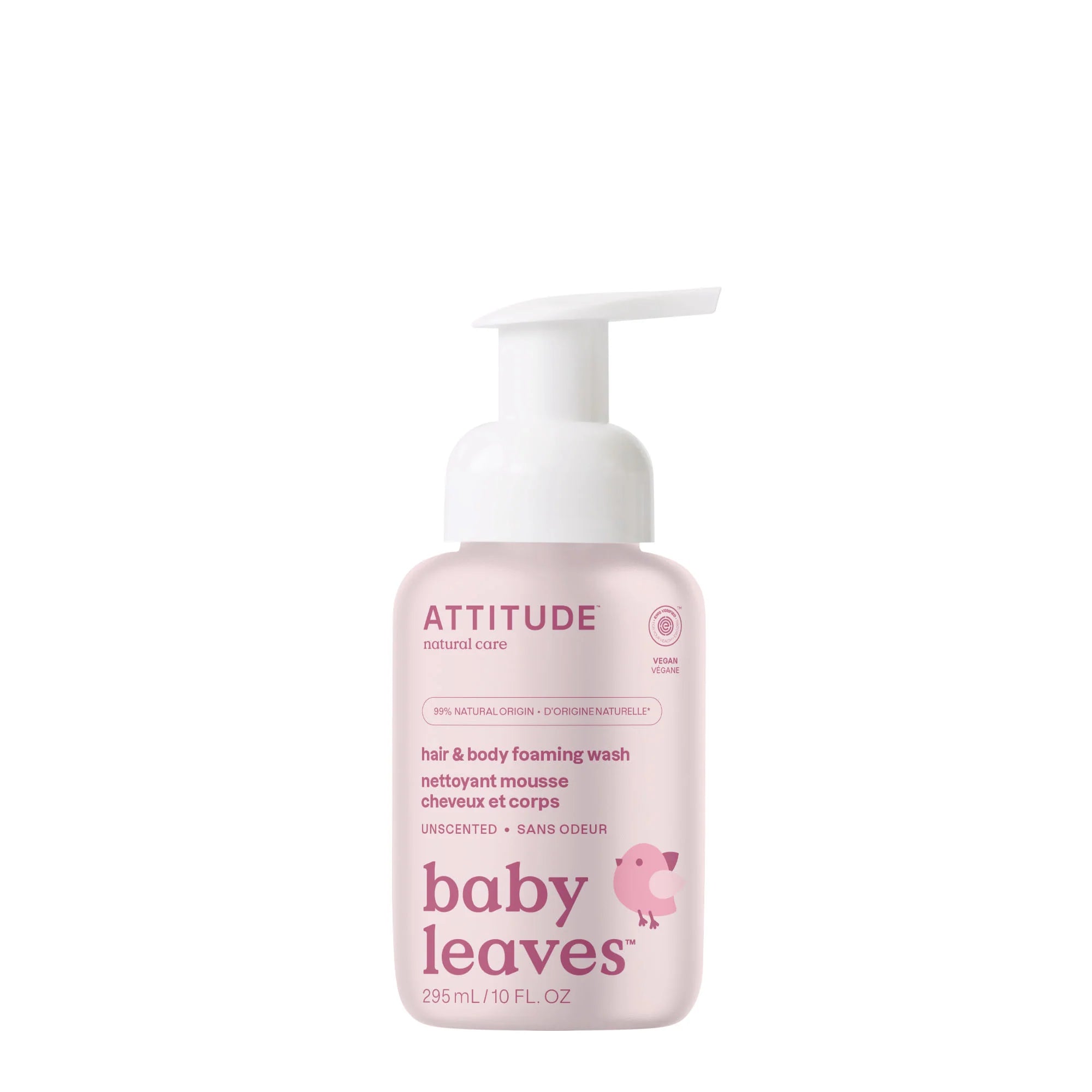 ATTITUDE Baby Leaves™ 2-in-1 Shampoo & Body Foaming Wash