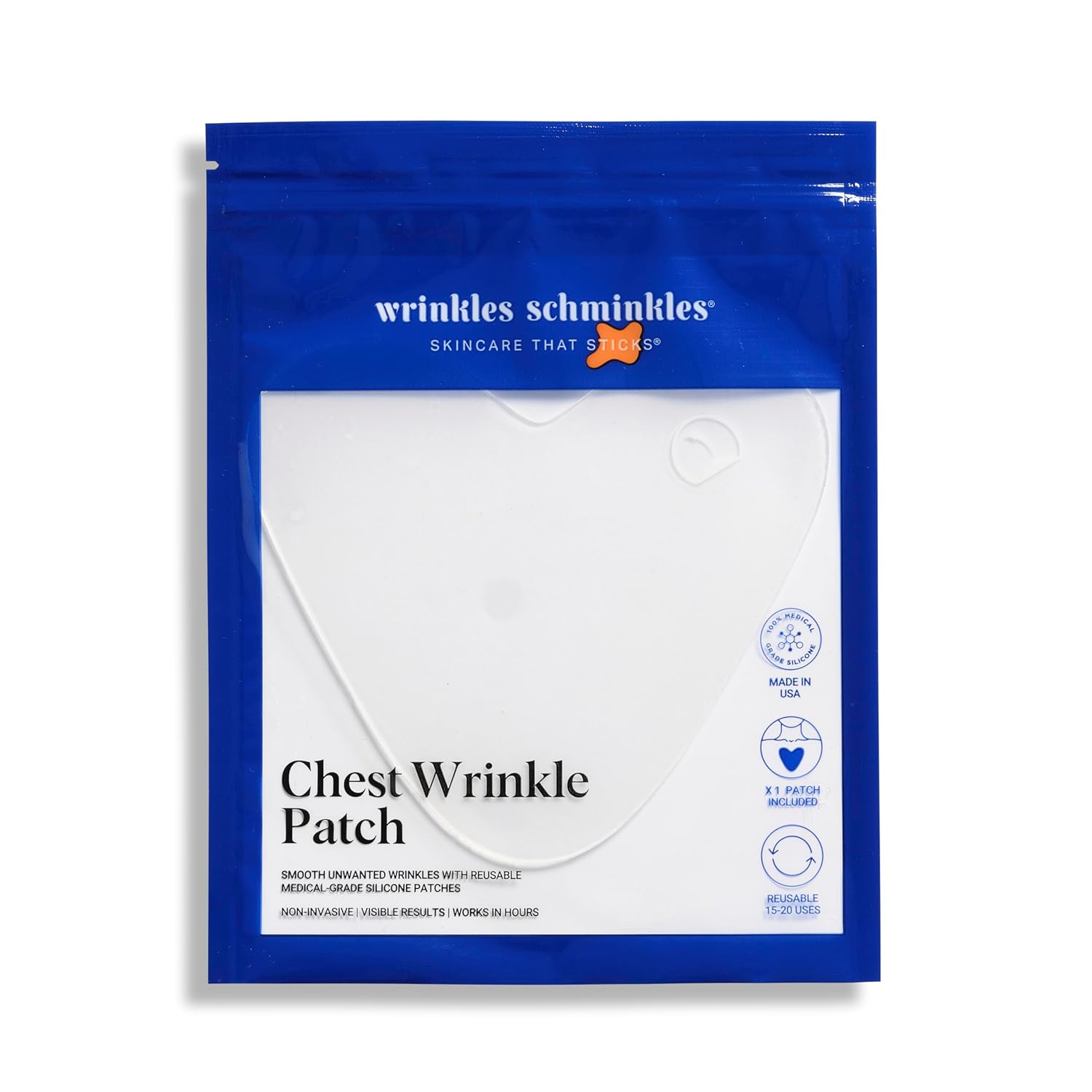 Wrinkles Schminkles Chest Wrinkle Patch (Up to 20 Uses)
