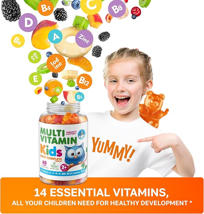 Dr. Moritz Kids Multivitamin Gummies for Ages 2+