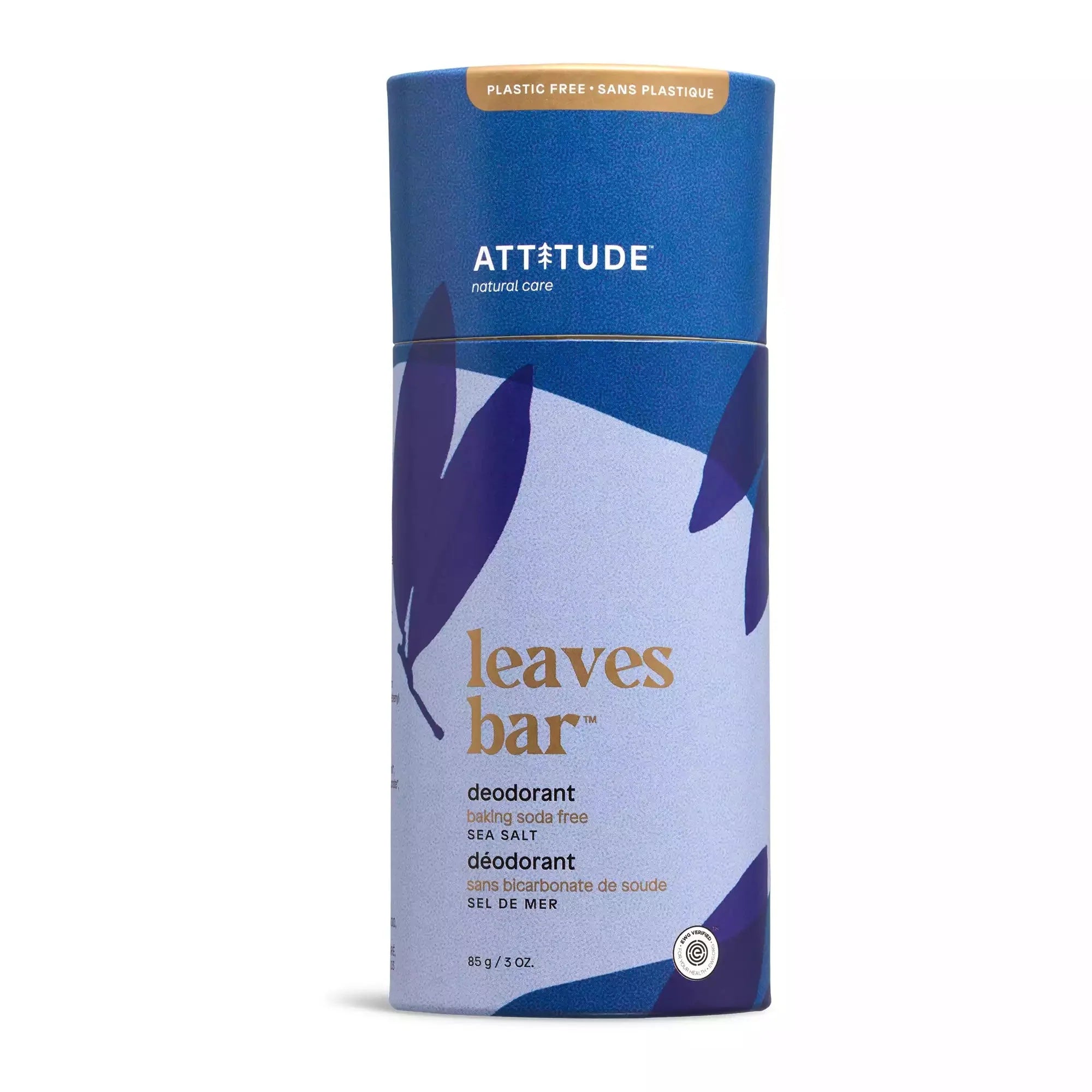 ATTITUDE Leaves bar™  Plastic Free Deodorant