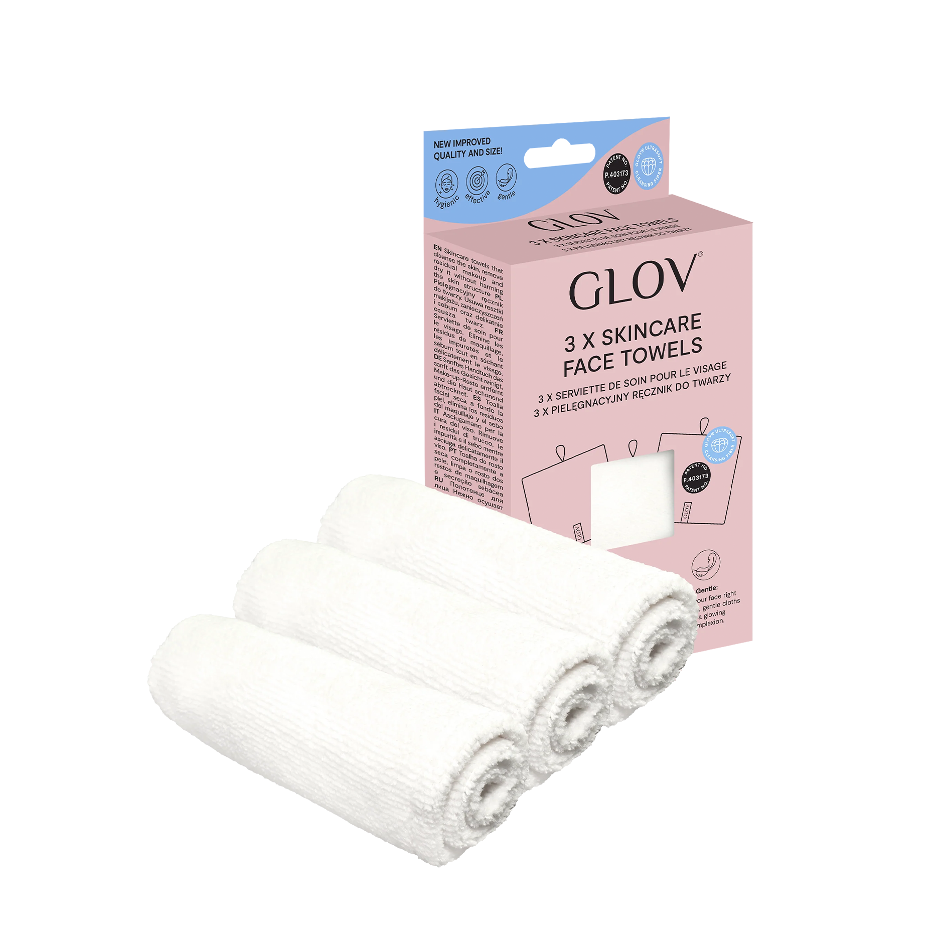 GLOV® Face Towels x3
