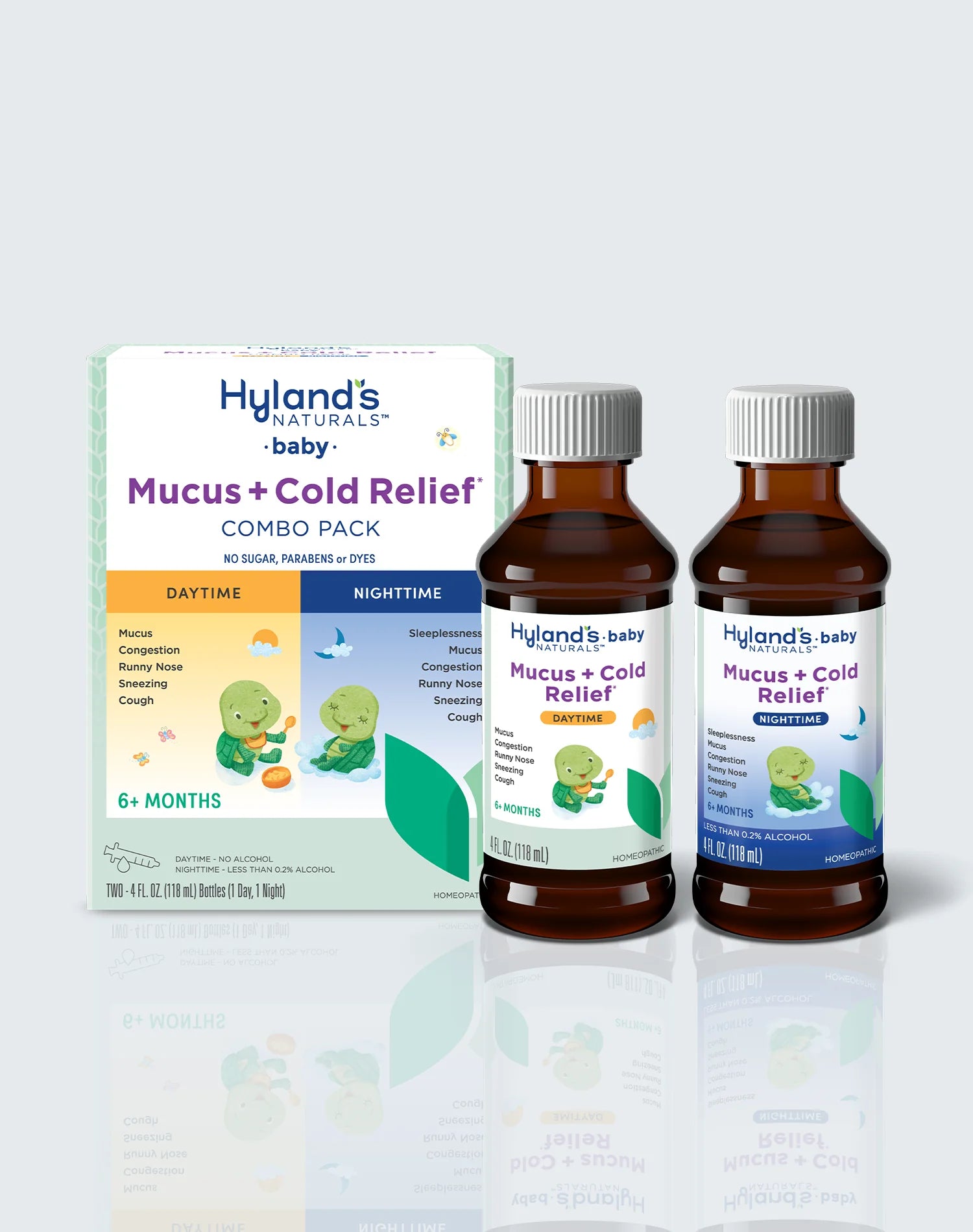 Hylands Baby Mucus and Cold Relief, Day & Night Value Pack