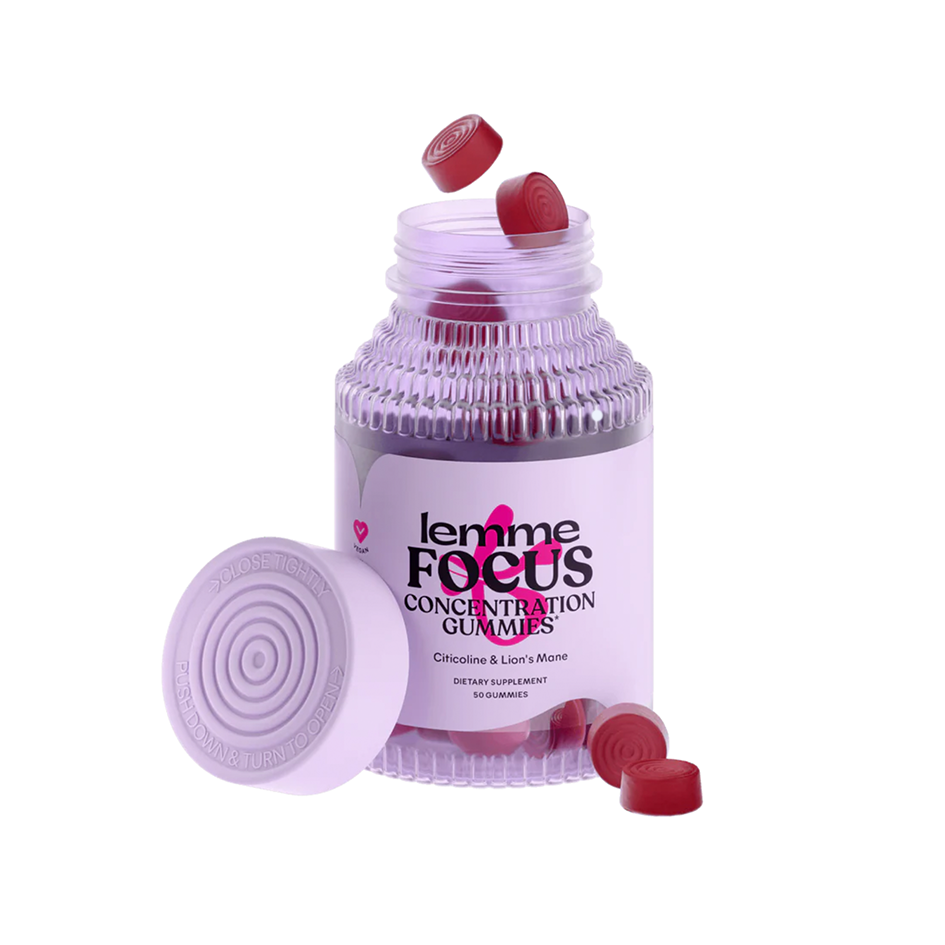 Lemme Focus Concentration & Brain Health Gummies