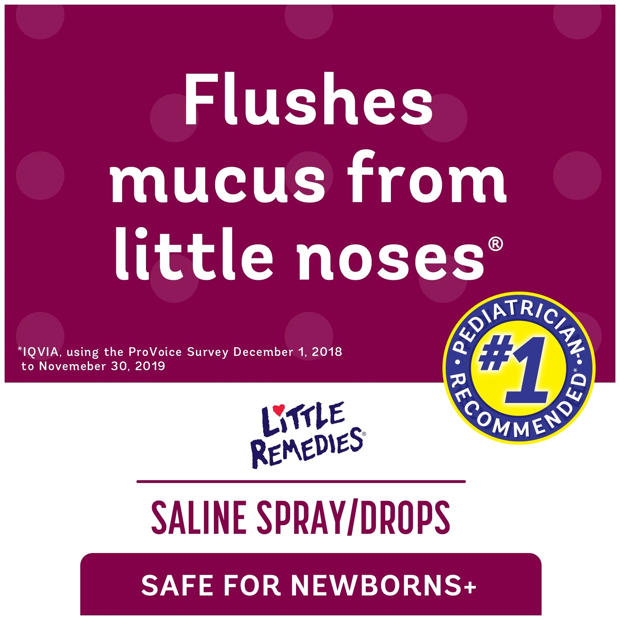 Little Remedies Saline Spray and Drops