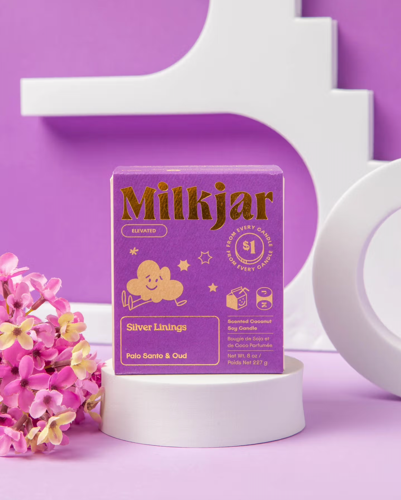 Milkjar Silver Linings Candle