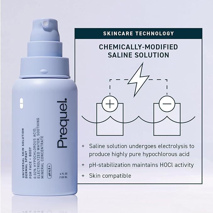 Prequel Universal Skin Solution Hypochlorous Acid Spray