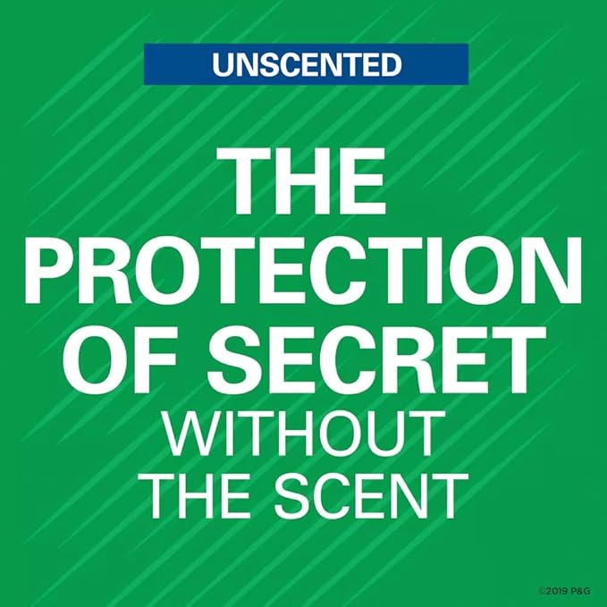 Secret Unscented Deodorant