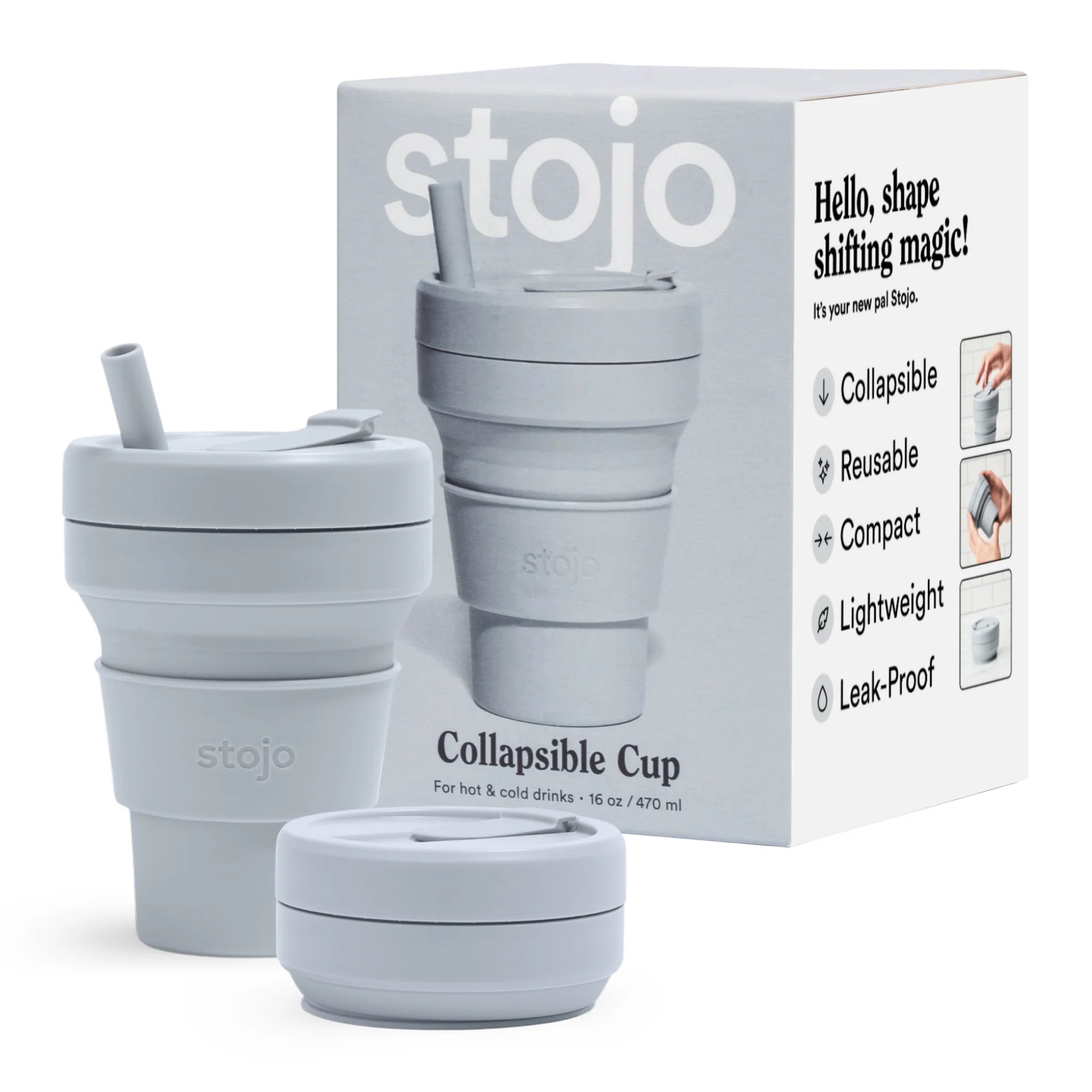 Stojo Collapsibe Cup Cashmere