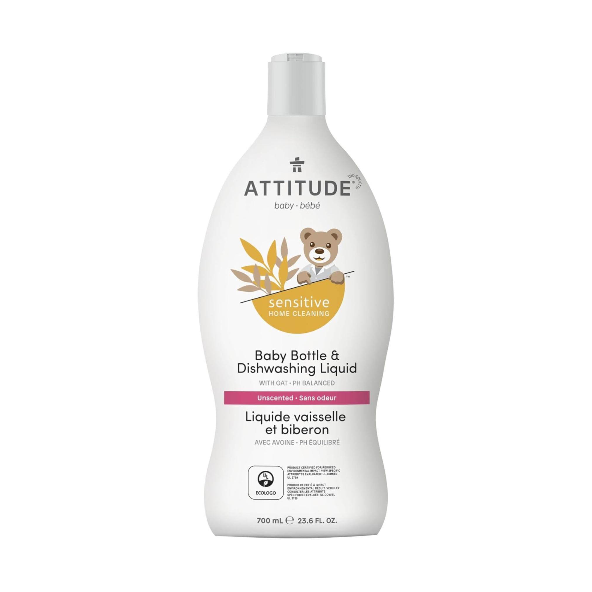 ATTITUDE Baby Bottle & Dishwashing Liquid