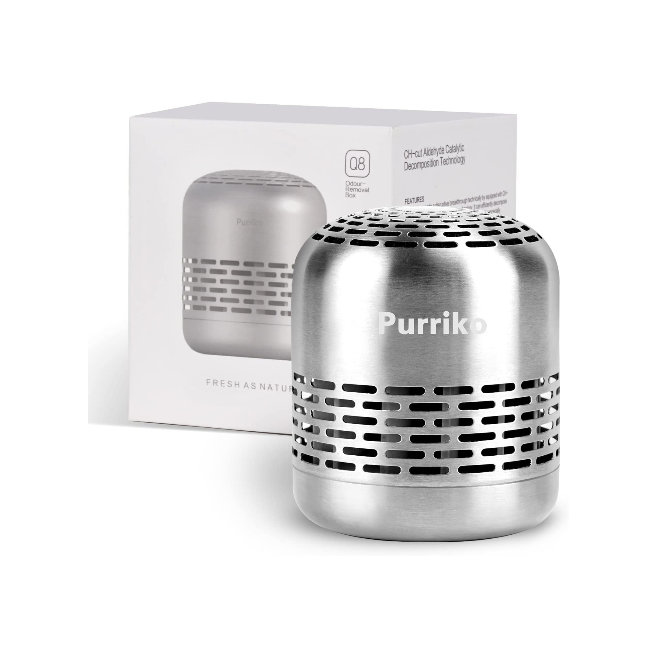 Purriko Odor Eliminator for Refrigerator & Small Spaces