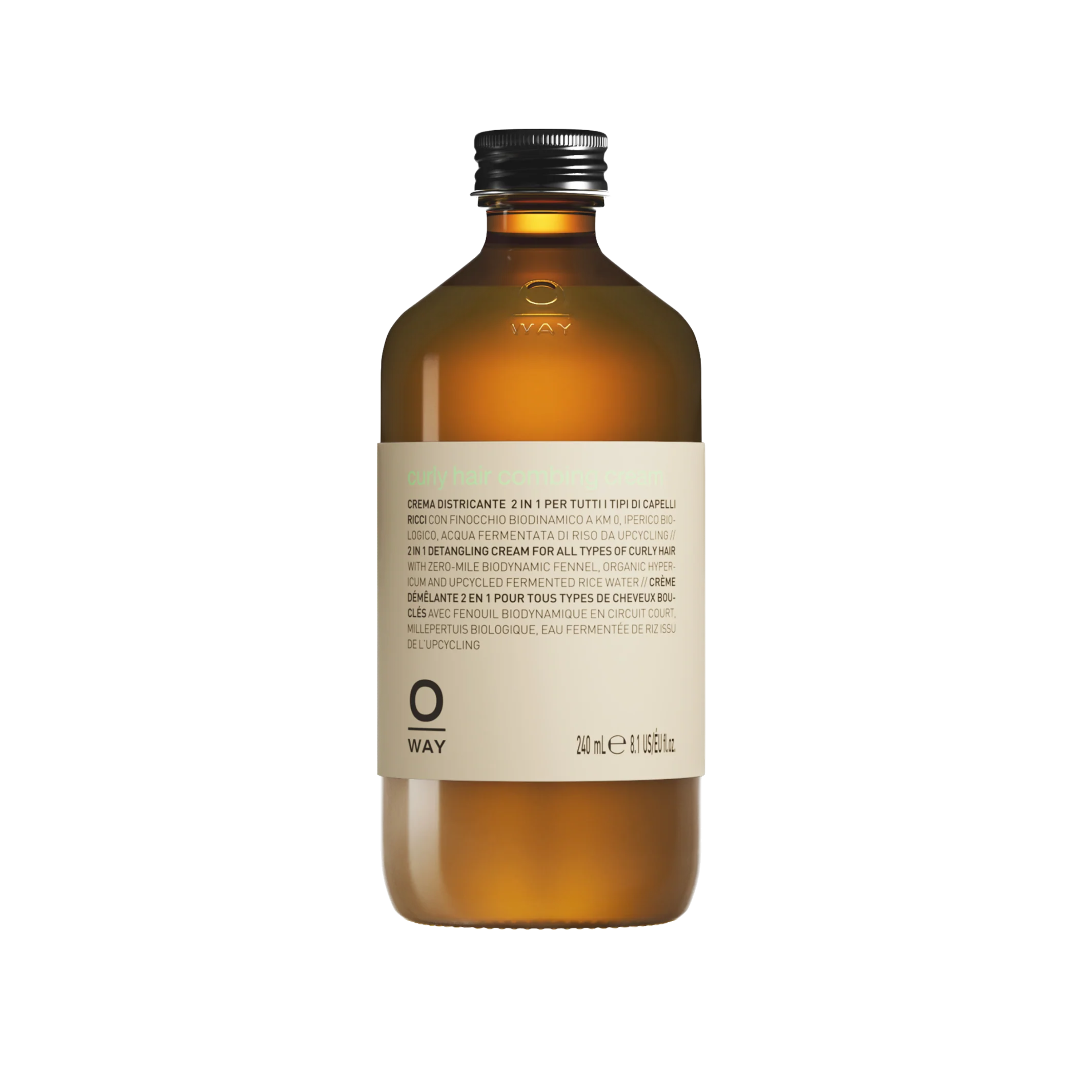 Oway Organics Curly Hair Combing Cream