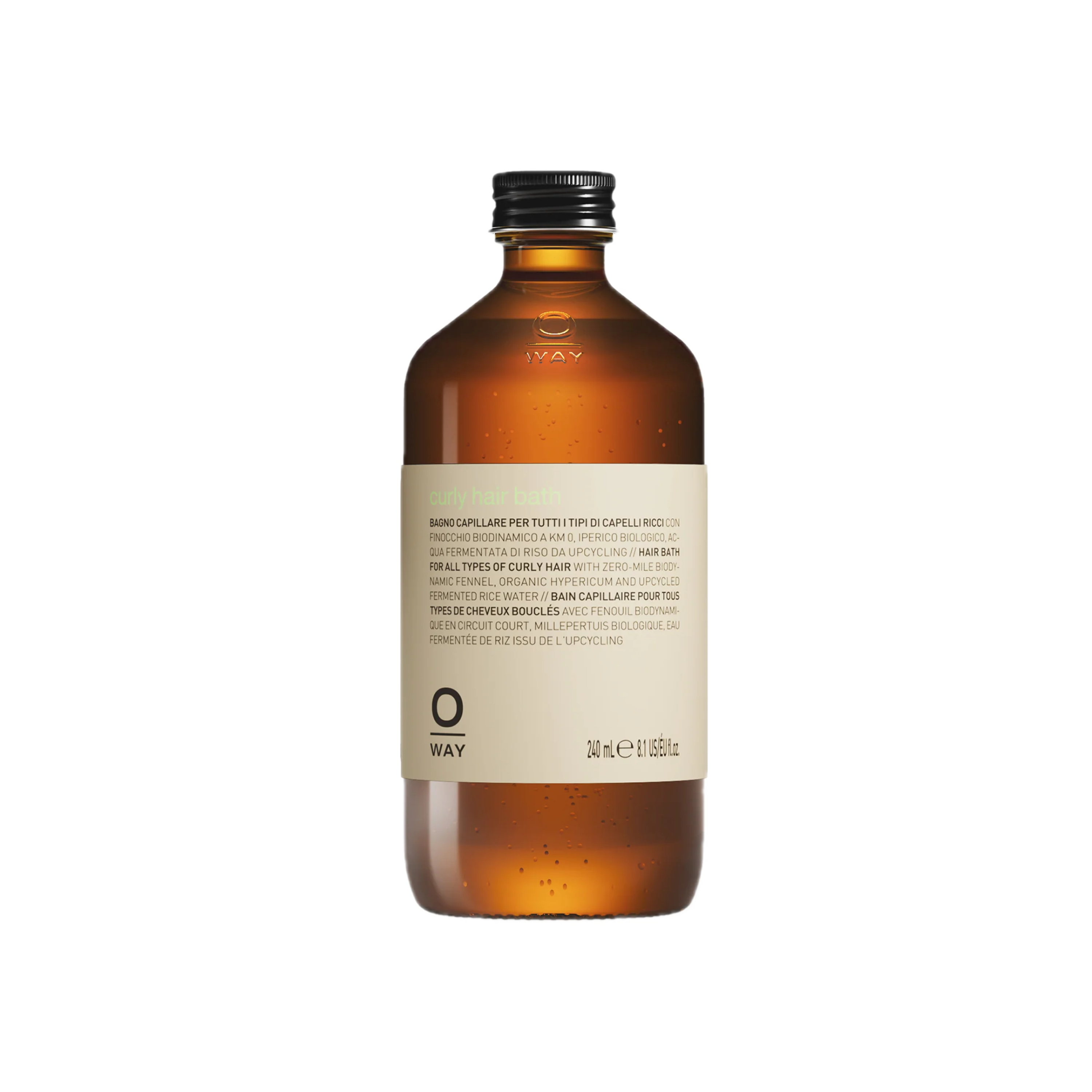 Oway Organics Curly Hair Bath Shampoo