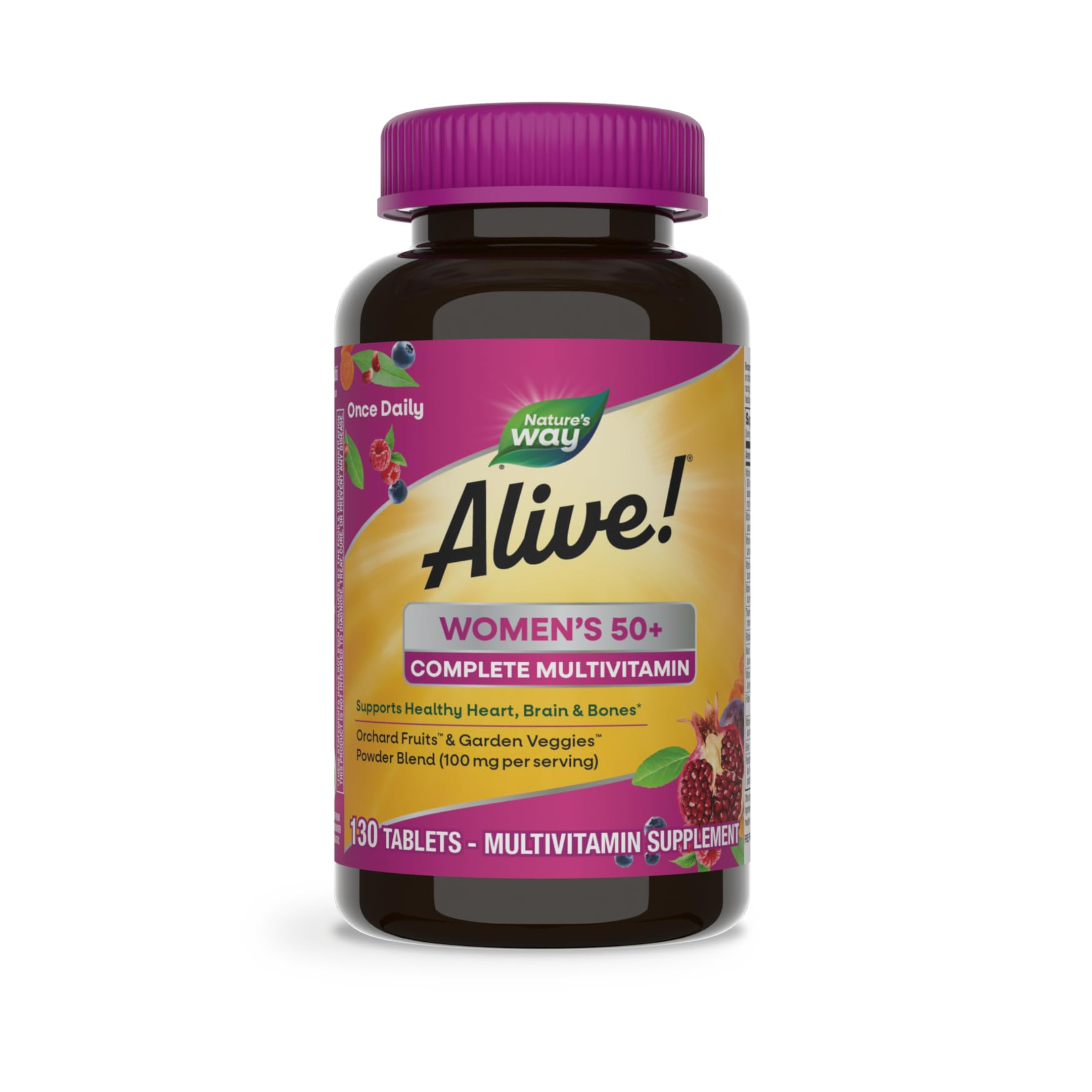 Nature's Way Alive! Women's 50+ Daily Gummy Multivitamins