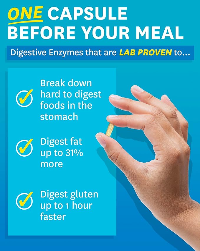 Zenwise Zenwise Health Digestive Enzymes - Probiotic Multi Enzymes with Probiotics and Prebiotics for Digestive Health and Bloating Relief for Women and Men, Daily Enzymes for Gut and Digestion - 180 Count