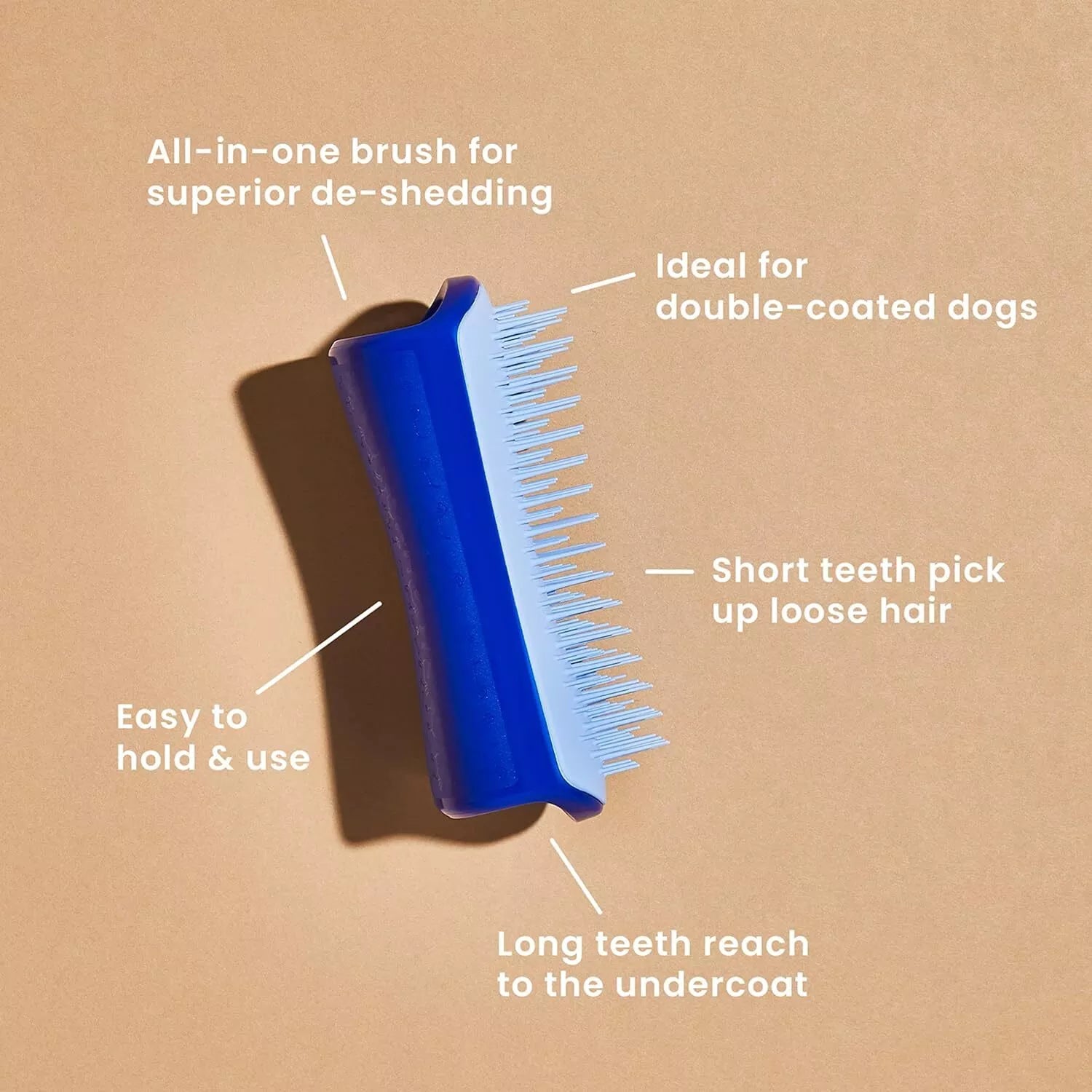 Tangle Teezer De-shedding Dog Grooming Brush